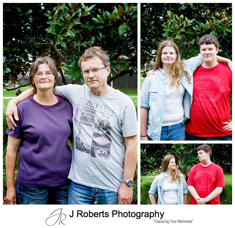 Extended Family Portrait Photography Sydney Family Christmas Celebrations Fun with 4 generations Dulwich Hill